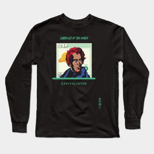 USD000021 - Andrew Jackson as Dracula Long Sleeve T-Shirt